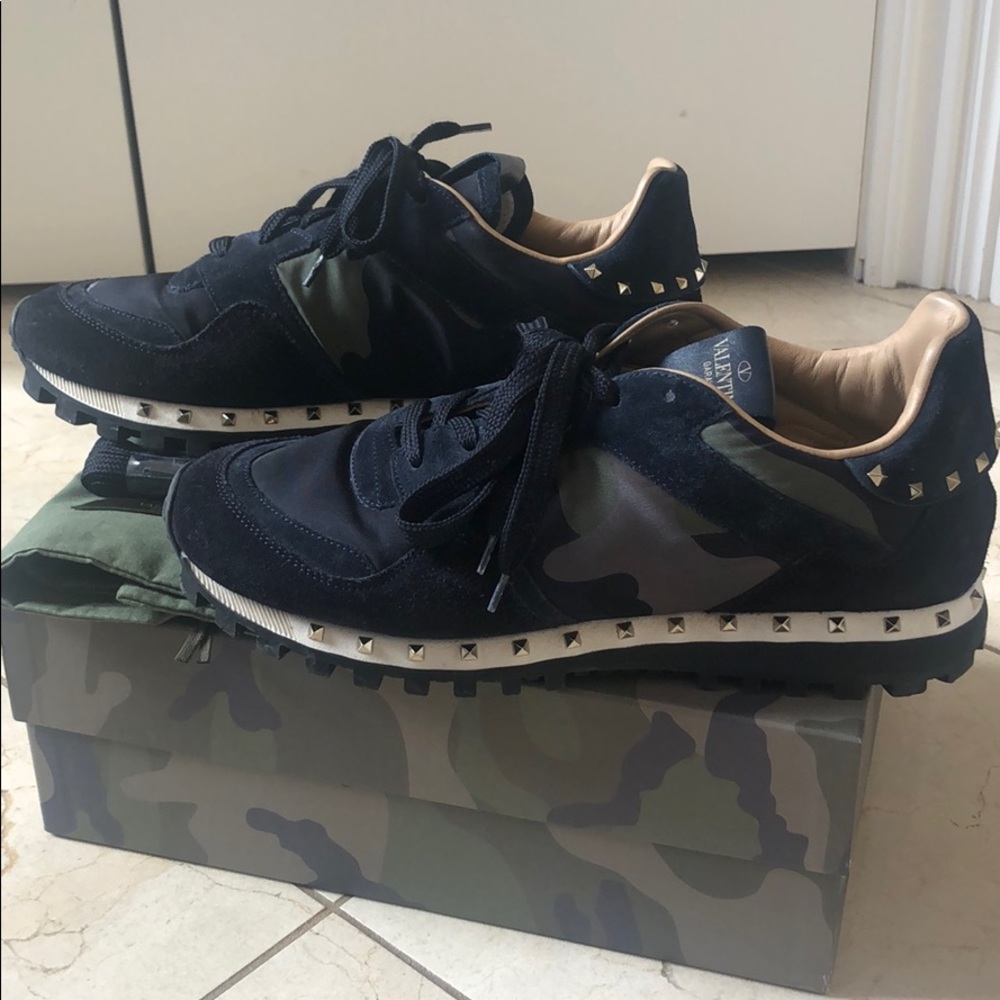 Valentino Rock Stud Sneaker